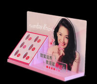 Wholesale custom acrylic makeup blusher display props DMD-3227 Wholesale custom acrylic makeup blusher display props