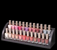 Wholesale custom acrylic 2-tier nail polish display holder DMD-3237 Wholesale custom acrylic 2-tier nail polish display holder