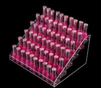 Wholesale custom acrylic 6-tier nail polish display holder DMD-3238 Wholesale custom acrylic 6-tier nail polish display holder