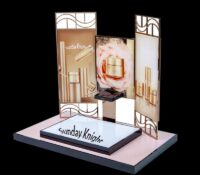 Wholesale custom acrylic skincare LED display prop