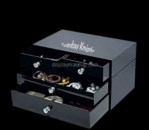 Wholesale custom acrylic skincare drawers organiser