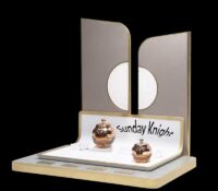 Wholesale custom acrylic perfume skincare display prop DMD-3265 Wholesale custom acrylic perfume skincare display prop