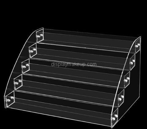 Custom acrylic 5-tier lipgloss display stand holder