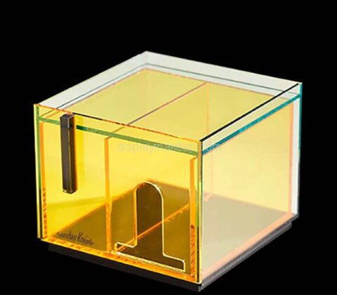 Custom acrylic maquillage drawer organizer box