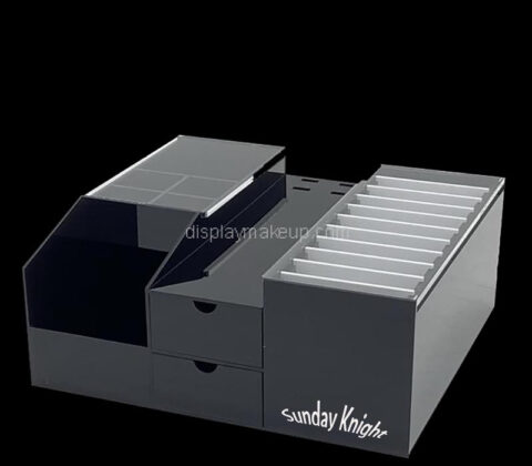 Custom acrylic beauty organizer with drawer