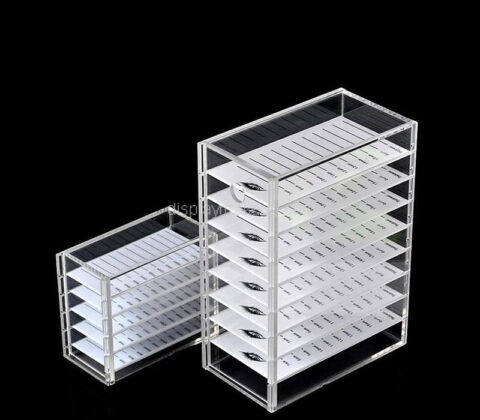 Custom acrylic false eyelash organizer box