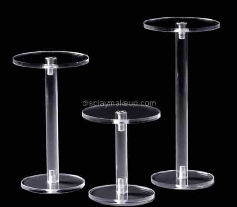 Custom acrylic perfume display stand risers