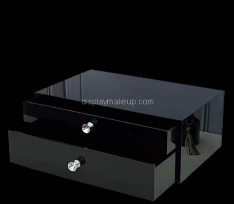 Custom acrylic skincare 2 drawers box