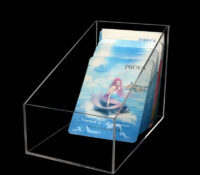 Custom acrylic desktop facial mask storage box