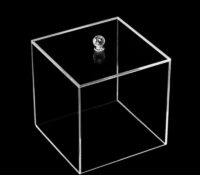 Custom acrylic lipgloss nai polish storage box