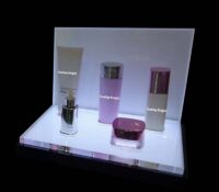 Custom acrylic skincare illuminated display props