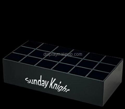 Custom acrylic multi dividers lipsticks holder
