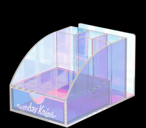 Custom acrylic multi dividers makeup holder