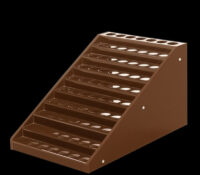 Custom acrylic 10 tiers lipgloss display holders