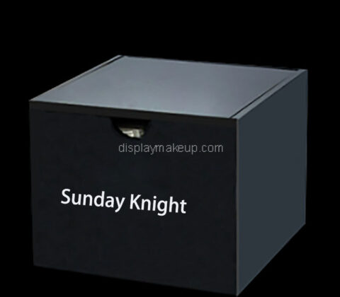 Custom acrylic square dustproof cosmetics storage box