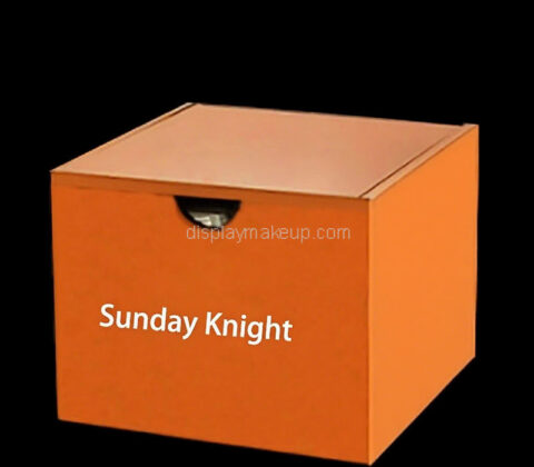 Custom acrylic facial towel storage box