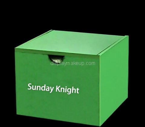 Custom acrylic facial towel organizer box