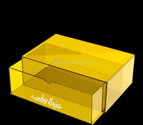 Custom acrylic makeup drawer box