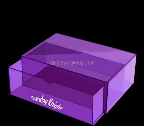 Custom acrylic makeup drawer organzier box
