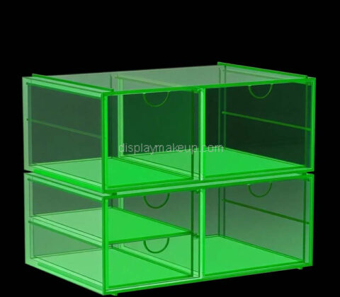 Custom acrylic cosmetics storage drawers