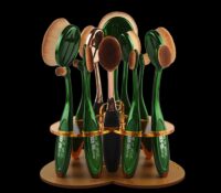 Custom acrylic salons skin care brushes display holders