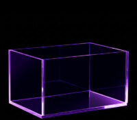 Custom acrylic bathroom skincare essentials storage box