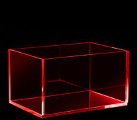 Custom acrylic bathroom beauty tools storage box