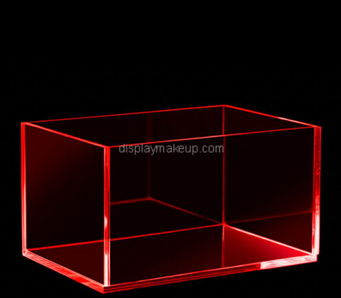 Custom acrylic bathroom beauty tools storage box