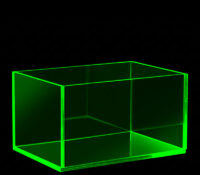 Custom acrylic grooming tools storage box