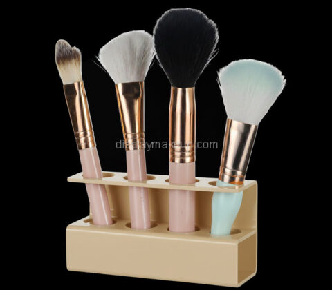 Custom plexiglass cosmetics brushes display holders