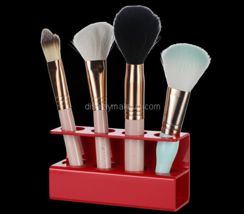 Custom plexiglass salons beauty brushes holders