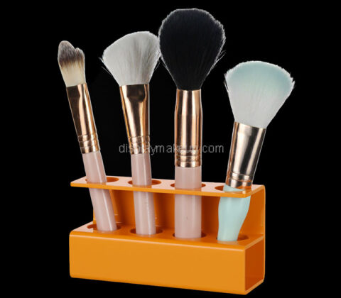 Custom plexiglass salons makeup brushes holders