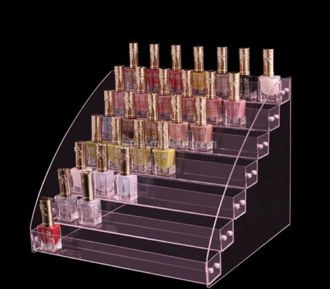 Custom acrylic 7 tiers nail polish holders