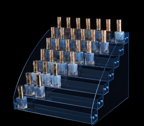 Custom acrylic 7 tiers nail polish stand holders