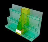 Custom acrylic retail beauty stand holders