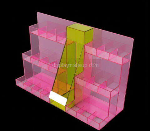 Custom acrylic retail cosmetics stand holders
