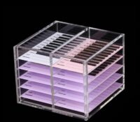 Custom acrylic fake eyelash organizer