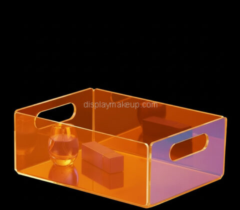 Custom acrylic beauty organizer tray