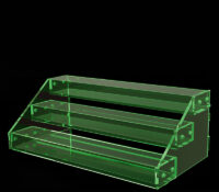 Custom acrylic 3 tiers nail varnish display holder