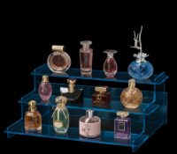 Custom acrylic 3 tiers perfume display holders
