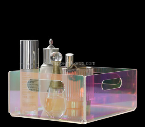 Custom acrylic skincare holder tray