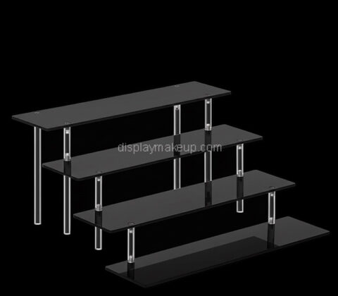 Custom acrylic 4 tiers perfume display shelves