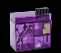 Custom acrylic beauty drawers organiser DMO-1247 Custom acrylic beauty drawers organiser