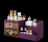 Custom acrylic dressing table beauty organiser