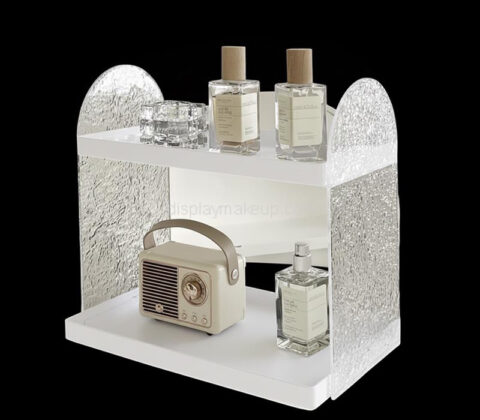 Custom acrylic 2 tiers perfume display holder
