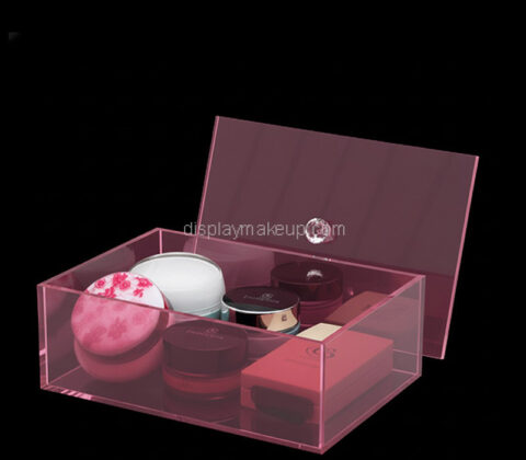 Custom acrylic anti dust skincare box