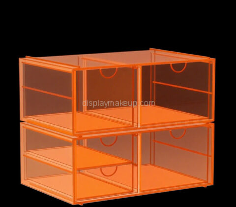 Custom acrylic skincare makeup 5 drawers box