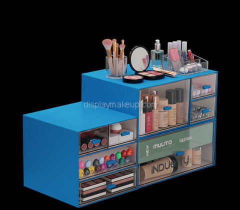 Custom acrylic beauty 9 drawers organizer