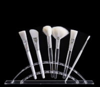 Custom acrylic retail makeup brushes display stand holder DMD-3425 Custom acrylic retail makeup brushes display stand holder