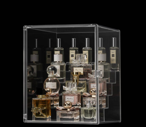 Custom acrylic counter top perfume display case